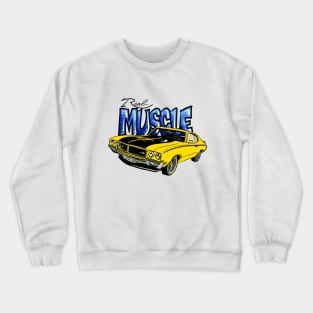 1970 Buick Skylark GSX Muscle Car Design Crewneck Sweatshirt